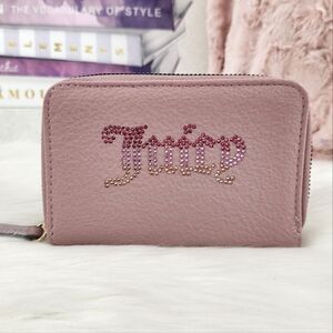 {Juicy Couture} Blush Pink {Rhinestones} Wallet